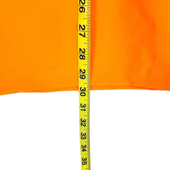 NIKE FLEX Polo Shirt Mens Large Yellow Swoosh Stripe Football Outdoor Athleisure - Picture 6 of 8